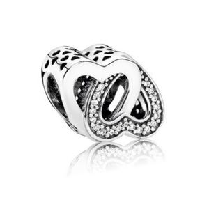 PANDORA Double Heart Charm